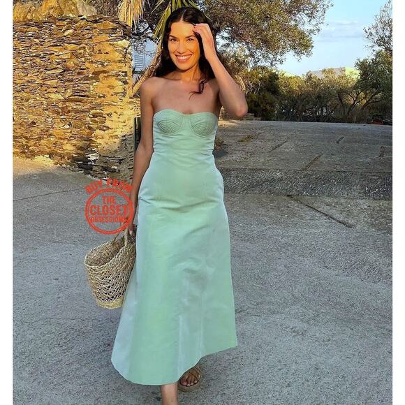 MANGO A-Line Midi Dress NWT LAST ONE!!! - Picture 5 of 16